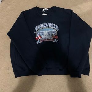Brandy-Melville Niagara Falls Crewneck Dupe
